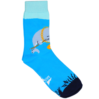 Image of Bitcoin Whale sock