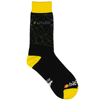 Image of Lightning Network sock