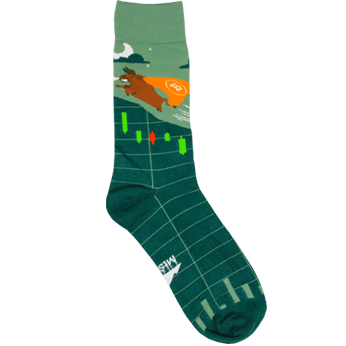 Image of Bitcoin Bull sock