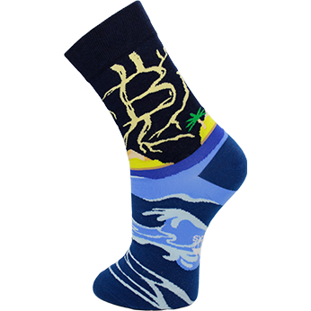 Image of Bitcoin Island - Lightning Network sock