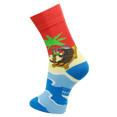 Image of Bitcoin Island - Honey Badger sock