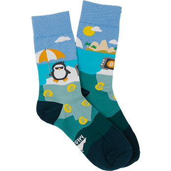 Image of Bitcoin Island - Cold Storage sock